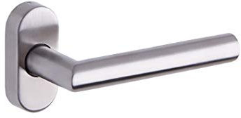 ROSTEX Edelstahl Fenstergriff VIGO - Fensterklinke inkl. Oval Rosette