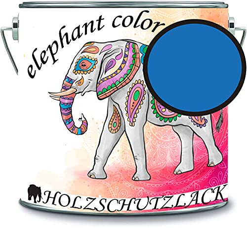 Barniz protector para madera, resistente a la intemperie y a largo plazo, protección contra la intemperie, color azul cielo RAL 5015