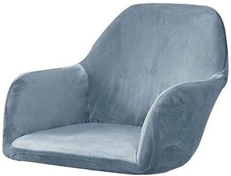 uyeoco Fodera per Sedia Ufficio Sala da Pranzo Cucina Moderne 1/2/4 Pezzi Coprisedia Copripoltrona Velluto Coprisedie con Braccioli Elasticizzato Universale Copertura Sedie Poltroncina