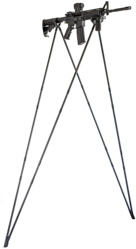4 STABLE STICKS - Essential Modell - Pirsch- Und Weitschießstock - Optimale Stabilität - Abnehmbar - Nur Für Stehende Schüsse - Leicht Und Langlebig