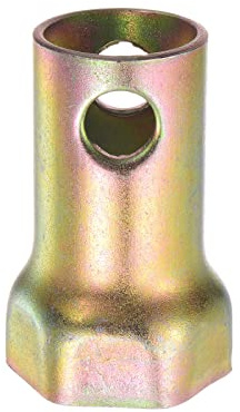 sourcing map Tuerca de husillo Socket 52mm 6 puntos Cojinete de rueda Tuerca Socket