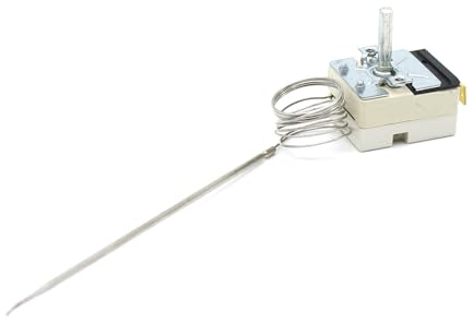 DOJA Barcelona | Termostat ugn kompatibel med Ego | Kontakttermostat | 50 °C - 320 °C | 250V/16 A | Reservugn | för ugnssäkerhet, kontroll och temperaturregulator ugn