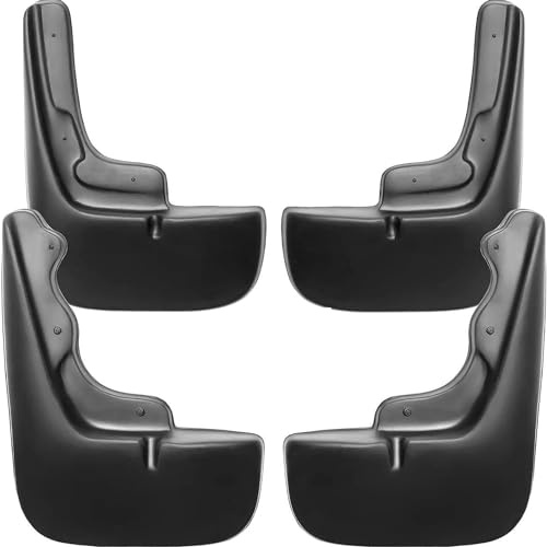 ZLxsmy 4 Pezzi Parafanghi per Citroen Jumper II | ab 2006,Impermeabile Antispruzzo Durevole Auto Accessori,Non è necessaria alcuna Foratura Plastica ABS