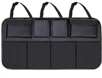 EIWXEFQT Auto Kofferraum Organizer, für Ford Tourneo Courier I MPV 2014-2023 Wasserdicht Multifunktionale Kofferraumtasche Auto Aufbewahrungstasche
