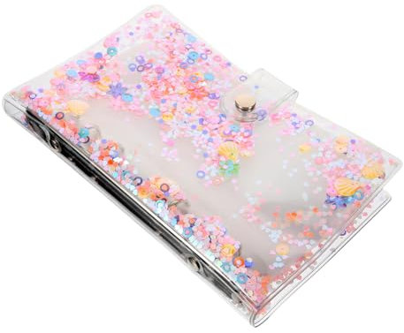ERINGOGO 1 Satz Doll Clothes Organizer Buch Wasserdichter Puppenkleider Binder mit Klaren Taschen Praktischer Aufbewahrung für Puppenkleidung Schuhe und Zubehör Tragbar und Langlebig