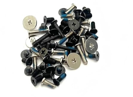 Lot Complet de vis pour PC Portable Remplacement pour Lenovo IdeaPad Flex | 5 14IIL05 81X1 81WS Flex 5 14ALC05 Flex 5 14ARE05 81X2 Flex 5 14ITL05 5S10S35205 Complete Set of Laptop Screws