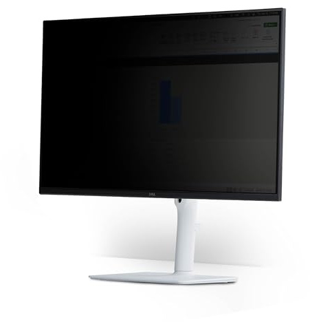 StarTech 27in 16:9 Magnetic Monitor Privacy Screen, Anti-Glare/Glossy Sides | 51% Blue Light Reduction, Monitor Screen Protector, Removable Filter, 16:9 Widescreen Display