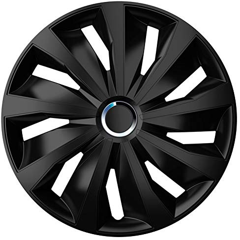 AutoStyle 4er Set Radzierblenden Grip Pro 13-Zoll Schwarz