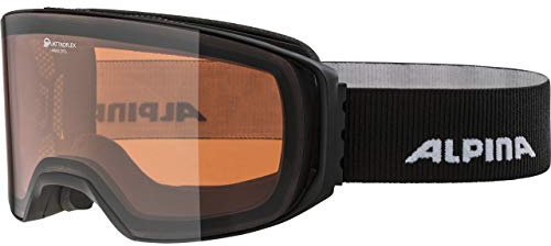 ALPINA ARRIS Q - Verspiegelte, Kontrastverstärkende & Polarisierte OTG Skibrille Mit 100%