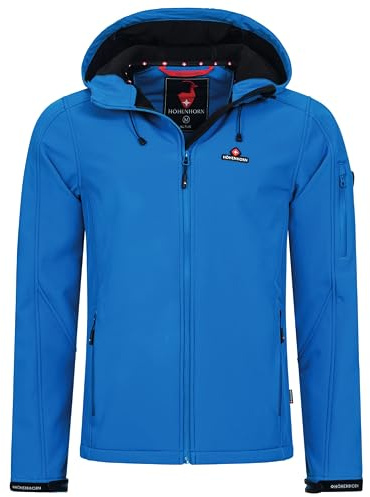 Höhenhorn Altus Chaqueta funcional Softshell para exteriores, para hombre, para el ocio azul M