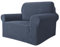 GRIFEMA GH1001-1, Funda Sofa Ajustables 1 Plaza, Fundas Sofa Elasticas con Reposabrazos, Proteger el Sofá de Manchas de Niños y Pelos de Mascotas, Lavable