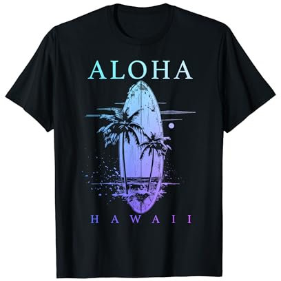 Hawaii Surf Hawaii Aloha Maui Kona Vintage Surfen Surfer T-Shirt