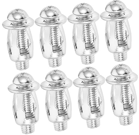 MOBUTOFU Hohlraum Dübel Mit Schraubenkopf Erweiterungsmutter Und Fixierung Für Hohle Türen Gewindemutter Für Sichere Montage Und