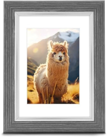 Hama Lima Plastic Photo Frame, Graphite Grey, 30 x 40 cm