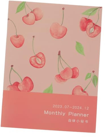 SHINEOFI Budgetplaner Kalender Studentenplaner Buch Büro Notizbuch 18-monats-planer für Organisationsgröße