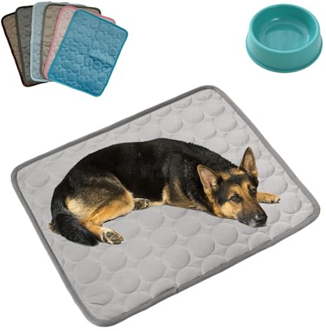 HItianya KüHlmatte für Den Sommer, KüHlmatte Hund SelbstküHlend, Waschbar KüHldecke für Hunde, KüHlende Hundedecke für Kleine Grosse Hunde (A5, S/50 * 40cm)