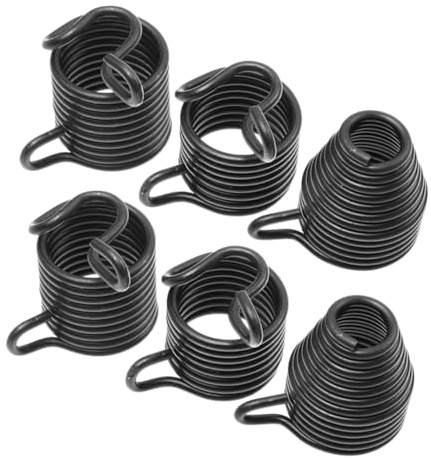 TOYANDONA 6 pièces Ressort de Retenue Pneumatique pour Marteau à Air et Burineur et Léger Compatible Pelles Pneumatiques Accessoire Fiable pour Outils de Démolition
