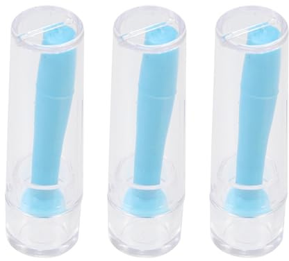 Gogogmee Removedores de Lentes de Contacto Rígidos Varillas de Succión de Silicona Portátil 3piezas para Uso Diario y Vacaciones