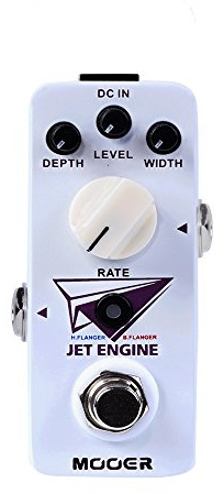 MOOER Jet Enginedual flanger pedal Micro Modulation Pedal recreate all your favourite analog flange