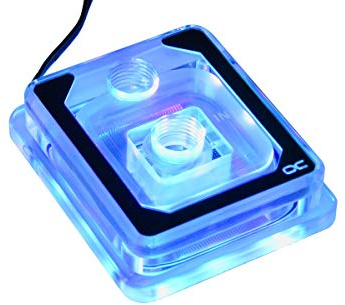 Alphacool 12955 Eisblock Aurora XP³ Light - Acryl CPU-Kühler transparent