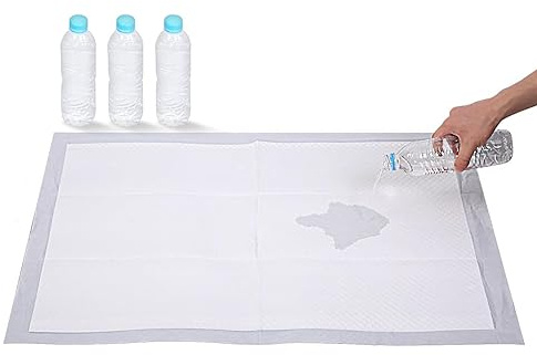 Meexpaws Große Hunde Haustier Ultra saugfähig Training Pee Pads 89,9 × 59,9 cm | 70 Stück | Sofortige Absorption | Auslaufsicher | Geeignet für 86,4 × 58,4 cm Kunstrasen Hundeklo Box