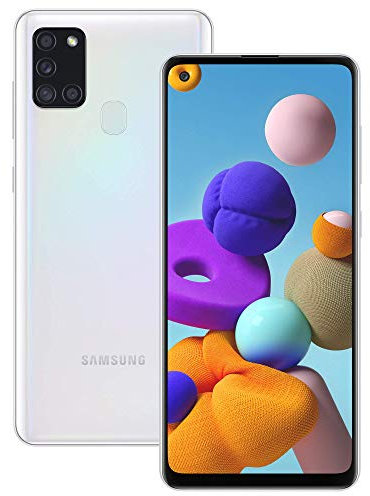 2020 Samsung Galaxy A21s Dual SIM 32GB - White (Renewed)