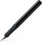 FABER-CASTELL 140816 - moderner Füller Grip 2010 mit Ergonomisches Design und Hochwertige Konstruktion, Füller breite Feder M, Nachfüllbar inkl. Tintenpatrone - schwarz, 1 Stück