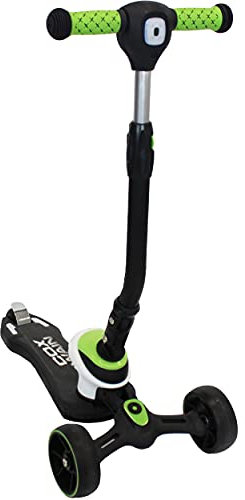 Cox Swain Kinder Roller Scooter FLEX3, Frontlicht, LED Leucht-Rollen, höhenverstellbar, faltbar, Kinder ab 3 Jahren, (Junge, Mädchen), Tretroller