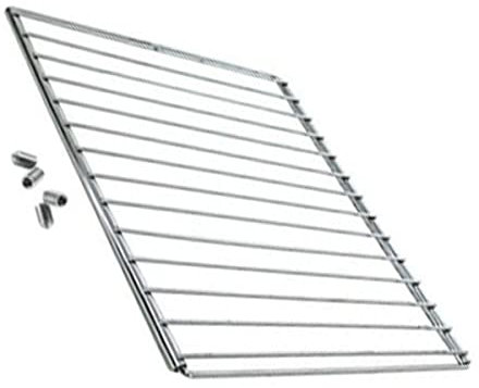 SOS Accessoire Griglia per forno universale estensibile + 4 viti da 370 a 650 mm x 320 mm per forno e fornello