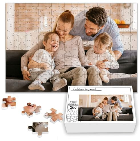 Personalisiertes Puzzle 35/70/120/200/300/500/1000/1500/3000 Puzzle Personalisiert Foto（dimensioni da 15x10cm a 122x81cm）