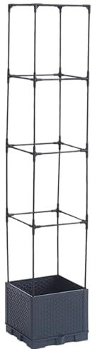 Traliccio per piante rampicanti, supporto per traliccio per piante rampicanti, antiruggine, autoportante, rustico, decorativo, per orto, cetriolo, uva, uso su patio, balcone
