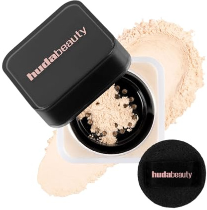 HUDA BEAUTY Baby Bake Mini Easy Bake Loose Powder, Pound Cake, Matt, mit Vitamin E, bis zu 16 Stunden Halt