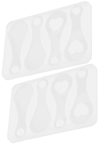 MAGICLULU Moule Jeton Chariot 2 Pièces en Silicone Solide pour Porte-clés Soi-même pour Présents Et Décoration Intérieure