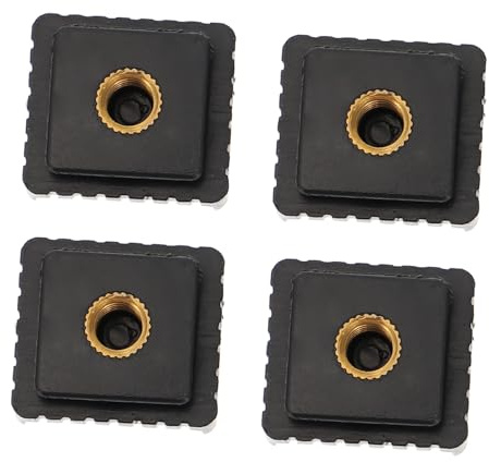 BAZEITFLOW 4 pièces Support de Griffe Flash Adaptateur pour Montage Rapide Support Robuste pour Éclairage LED et Flash Appareil Photo