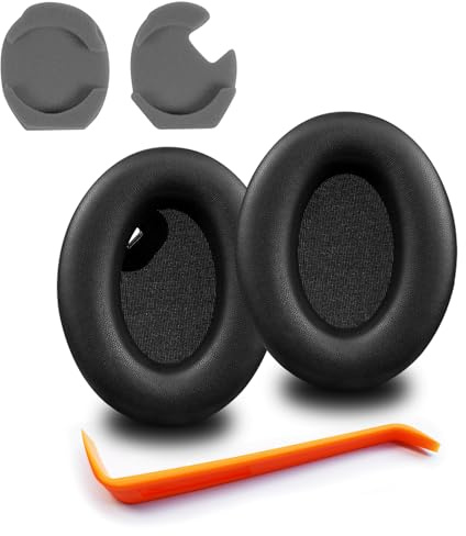 WH-1000XM4 Ear Pads - Replacement Earpads Ear Cushions for Sony WH-1000XM4 XM4 (WH1000XM4) Headphones(Black)
