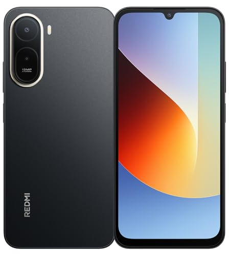 XIAOMI Redmi A7 Pro 4G Smartphone, 4+64Go, 6,9, Unisoc T7250, 6000 mAh, 15 W, Android 16, écran IPS LCD 120 Hz, avec Chargeur (Noir)