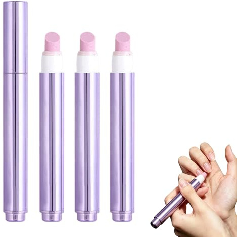 3 en 1 Stylo à Huile pour Cuticules, 3pcs Cuticle Oil Pusher Pen for Nails, Dissolvant pour Cuticules Avec Céramique Pointe, Avec Céramique Pointe Pour Ongles Secs Craquelés