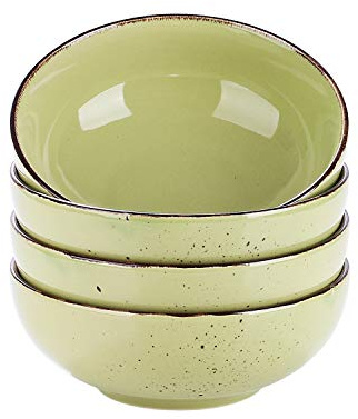 vancasso, Navia Series, Cereal Bowls, 4 Pieces, Soup Bowl, Ramen, Fruit, Salad, Breakfast -750ML