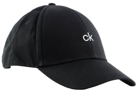 Calvin Klein Herren Cap Basecap, Schwarz (Black), Einheitsgröße