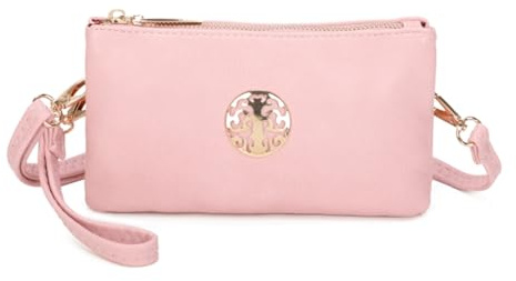 LeahWard Women's Clutch Bag Cross Body Shoulder Bag Wristlet Purse Pouch Handbags