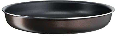 Tefal Ingenio Frying Pan, 26 cm, Non-Induction, Non-Stick Coating, Stackable, Dishwasher-Safe, Easy Plus L1500502, Black