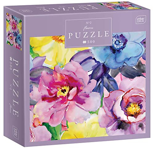 Flowers no. 2 - 500 Pieces Jigsaw Puzzle for Adults, Blumen Nr. 2