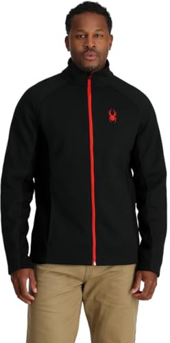 Spyder Constant Full Zip Fleece, Herren, Schwarz, XL