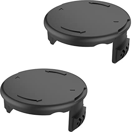 Copertura Bobina per Tagliabordi,2 Pezzi F016F04557 Copertura Bobina Ricambio per Decespugliatore Bosch Art 23 SL Art 26 SL,Coperchio per Rocchetto Decespugliatore