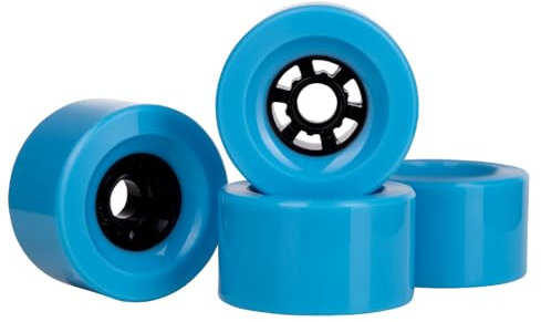 Blank 83 mm Pro Longboard Cruiser Wheels Schwungräder (Hellblau), C7-WH83