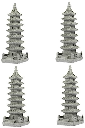 Ciieeo 4stücke Vivid Stone Crafts Miniatur Bonsai Dekoration Für Garten Und Zimmer Landschaftsornamente Für Zen-Garten Blumentöpfe Und Kreative Räume