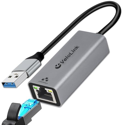 USB a to ethernet Adapter,USB gigabit 1000Mbps Plug and Play with USB 3.0, Driver Free, RJ45 LAN Network Dongle Compatible with Nintendo Switch, Laptop, PC, MacBook, Windows, macOS, Linux