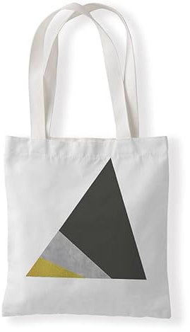 Carbono Tote Bag Graue Geometrie Bedruckt Vintage Einkaufstasche Bag,Canvas Tote Bag Aesthetic,Mit Zwei Langen Henkeln,Für Arbeit Büro Reisen Einkaufen Schule Und Alltag,30X40Cm