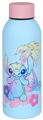 sarcia.eu DISNEY Stitch Bottiglia termica acciaio, bottiglia, blu 500ml (A)