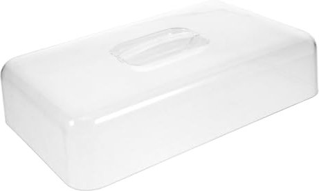 Warmhm Cupola Quadrata per Torta in Copertura Rettangolare per Torta Espositore per Antipasto Copertura per Formaggio e Biscotti